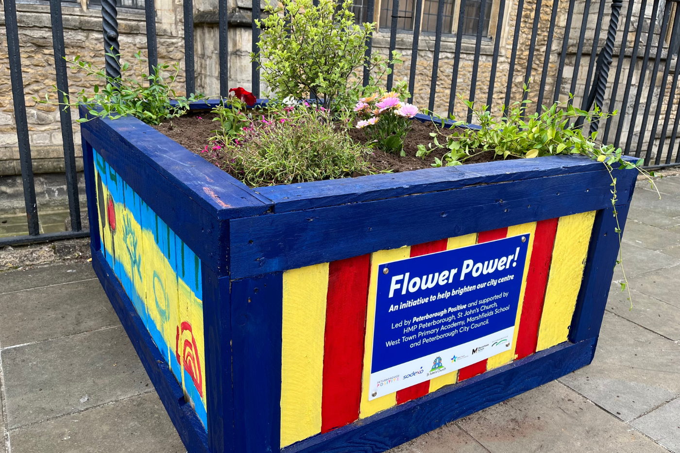 flower-planters-cathedral-square